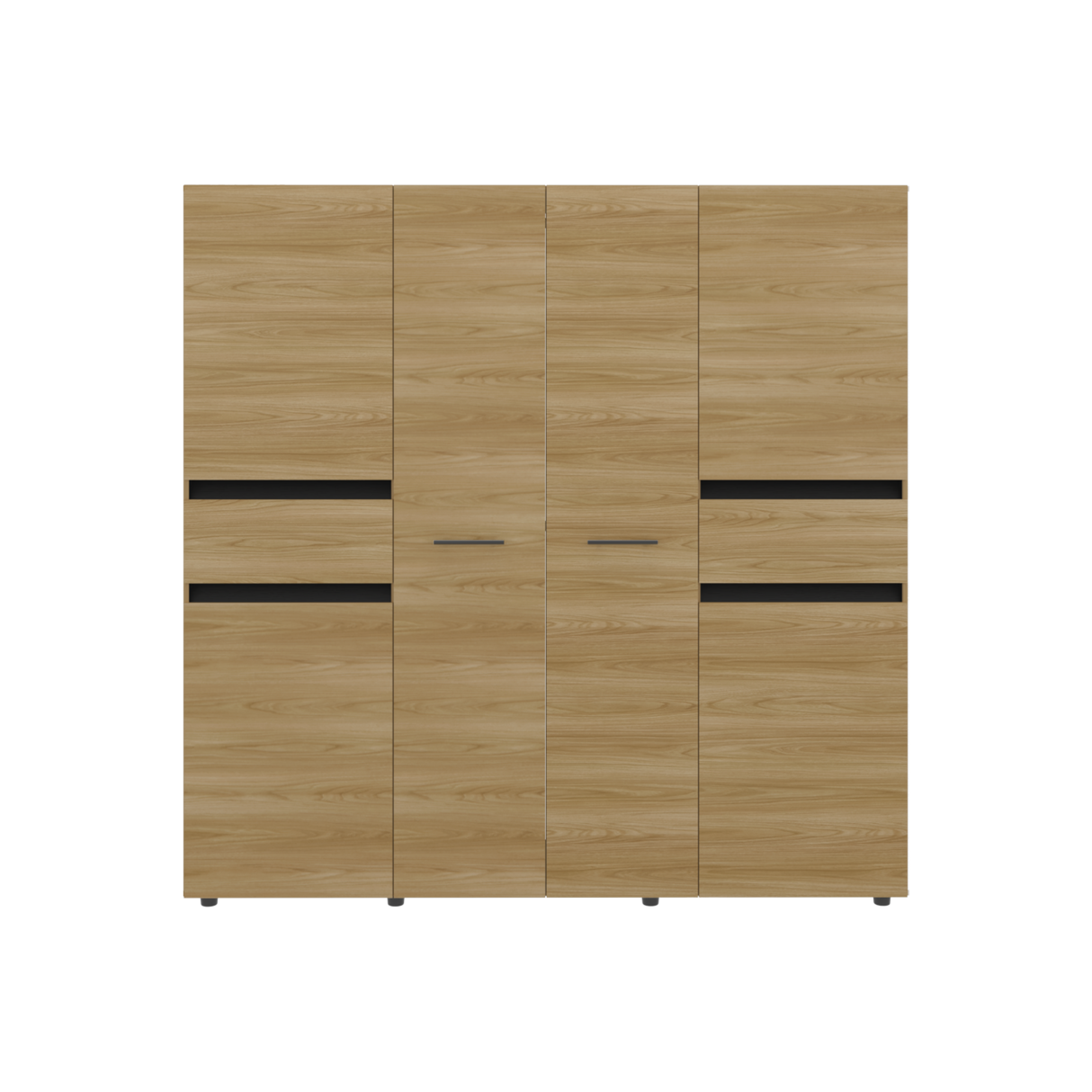 Closet Berino 200X200X51, Fresno Wengue
