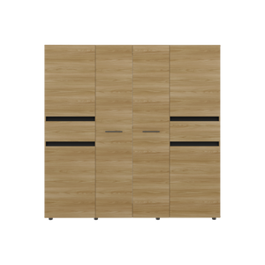 Closet Berino 200X200X51, Fresno Wengue