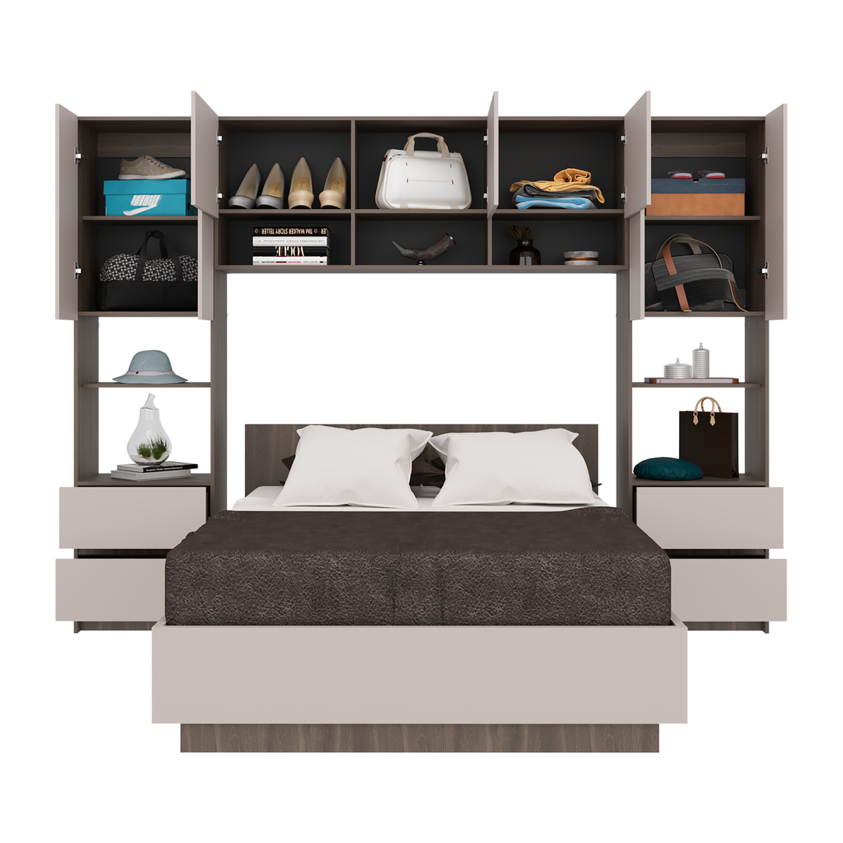 Cama closet st. Denis milan+capri closet