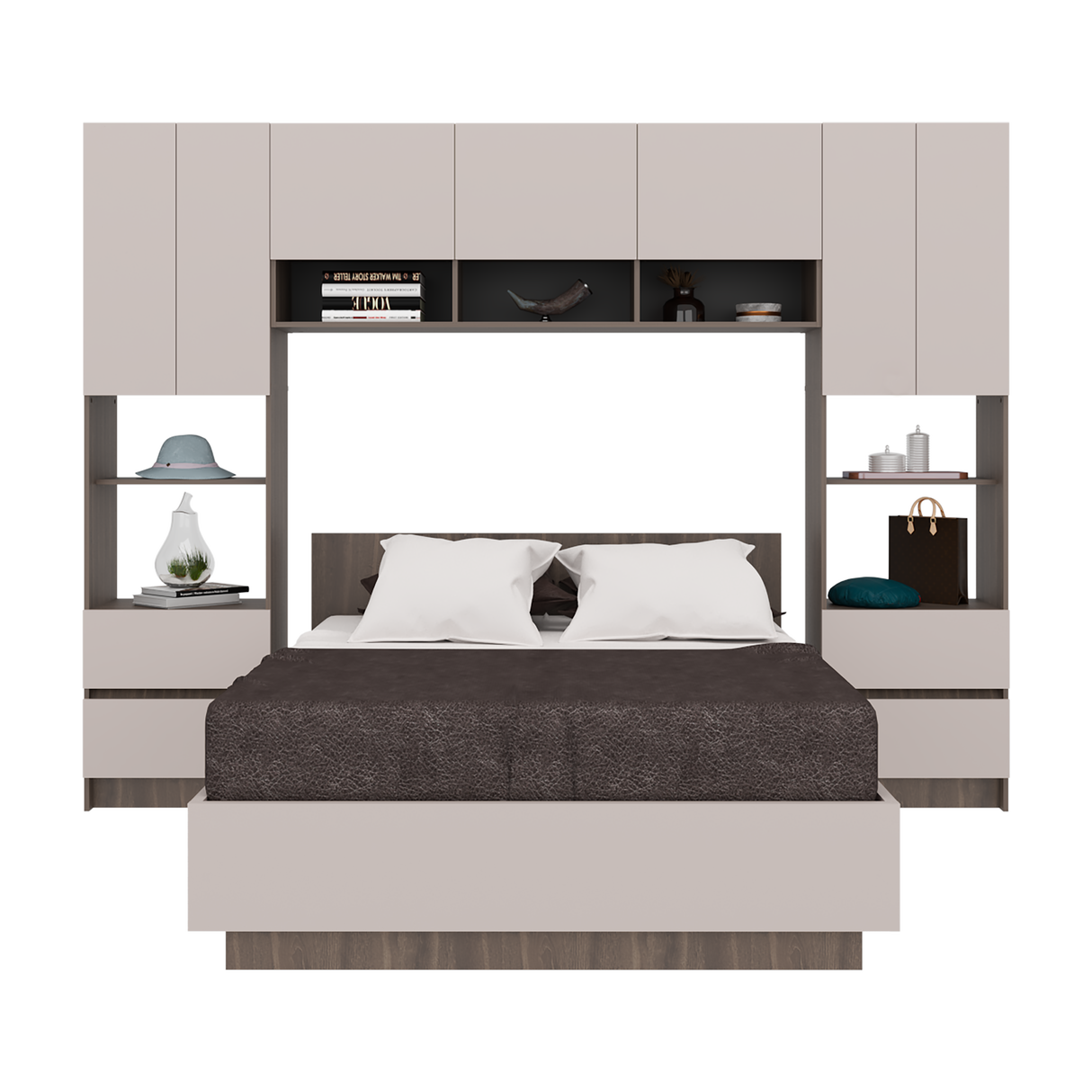 Cama closet st. Denis milan+capri closet