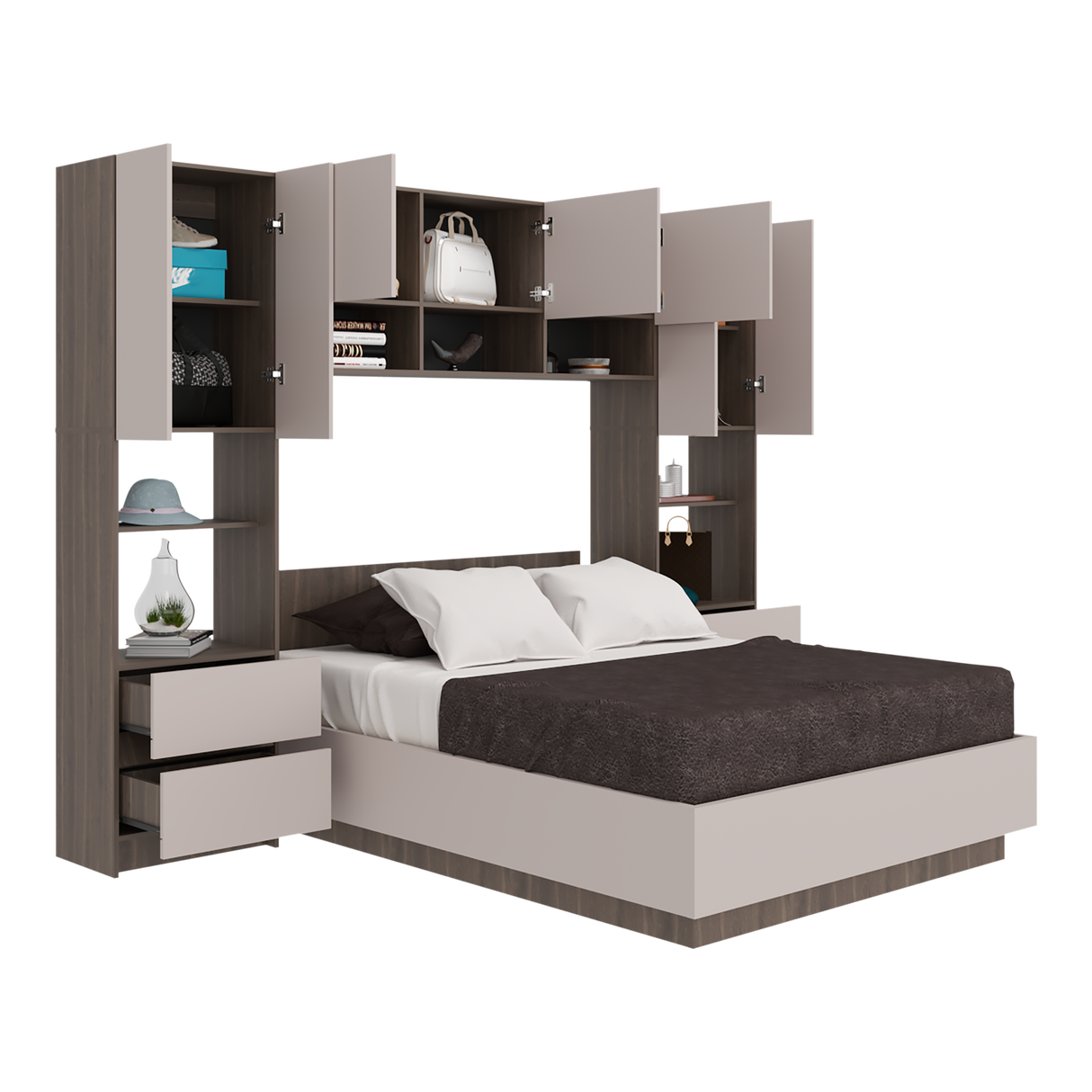 Cama closet st. Denis milan+capri closet