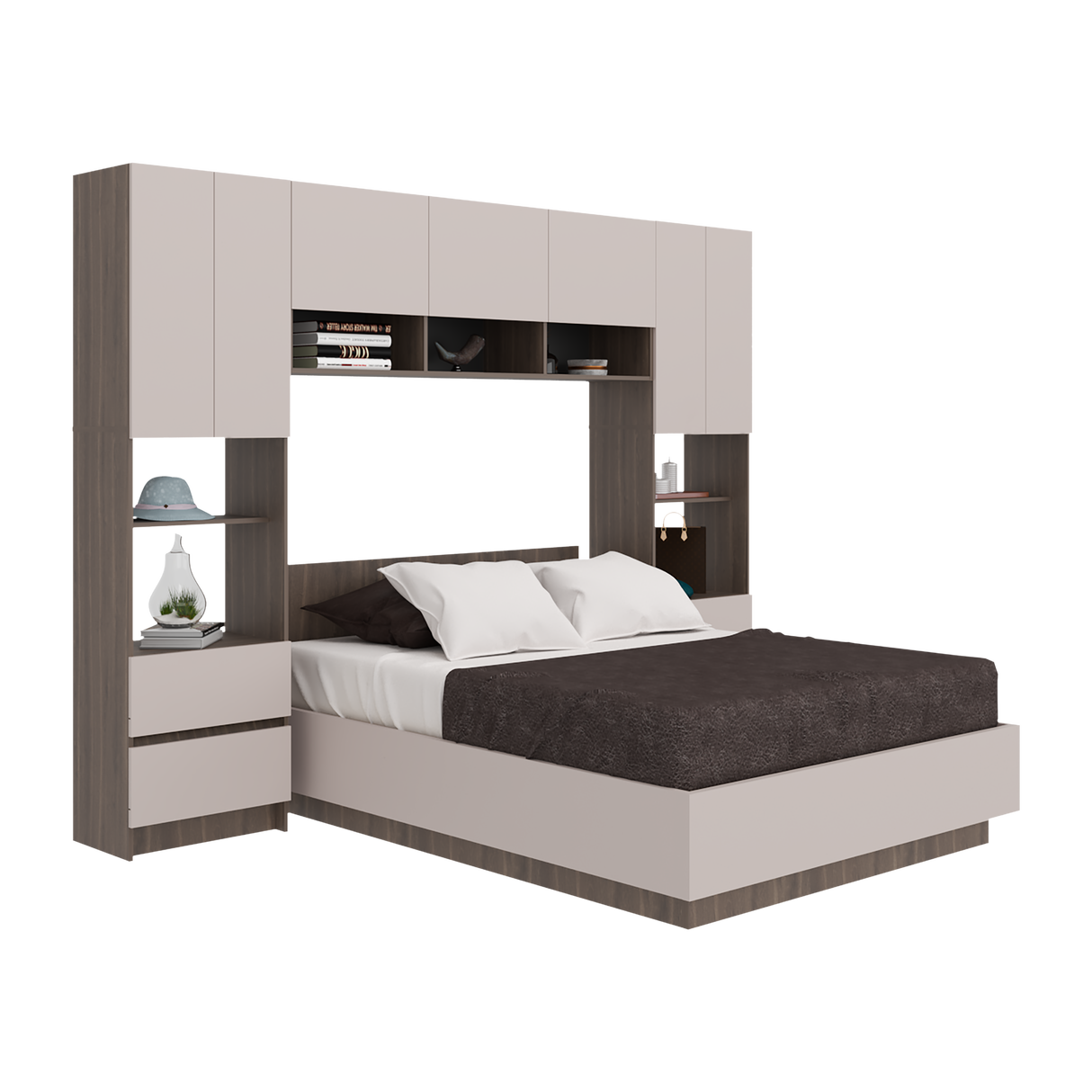 Cama closet st. Denis milan+capri closet