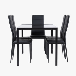 Comedor Ranjita 6P Negro