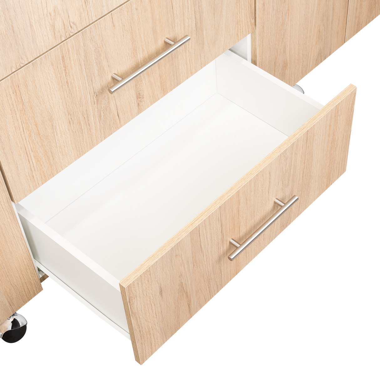 Closet cantelmo rovere/blanco 200x200x48