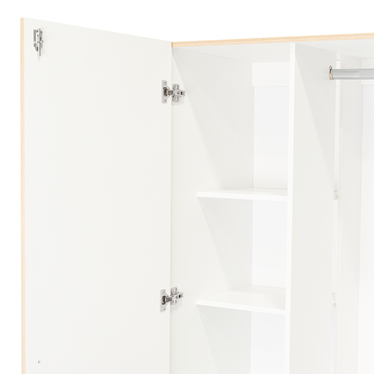 Closet cantelmo rovere/blanco 200x200x48