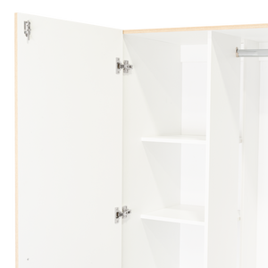 Closet cantelmo rovere/blanco 200x200x48