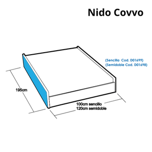 Combo Covvo (Con Colchón)