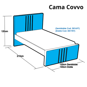 Combo Covvo (Con Colchón)