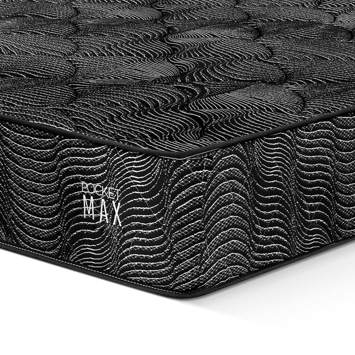 Colchón Pocket Max Negro Essenza Queen 1.60m