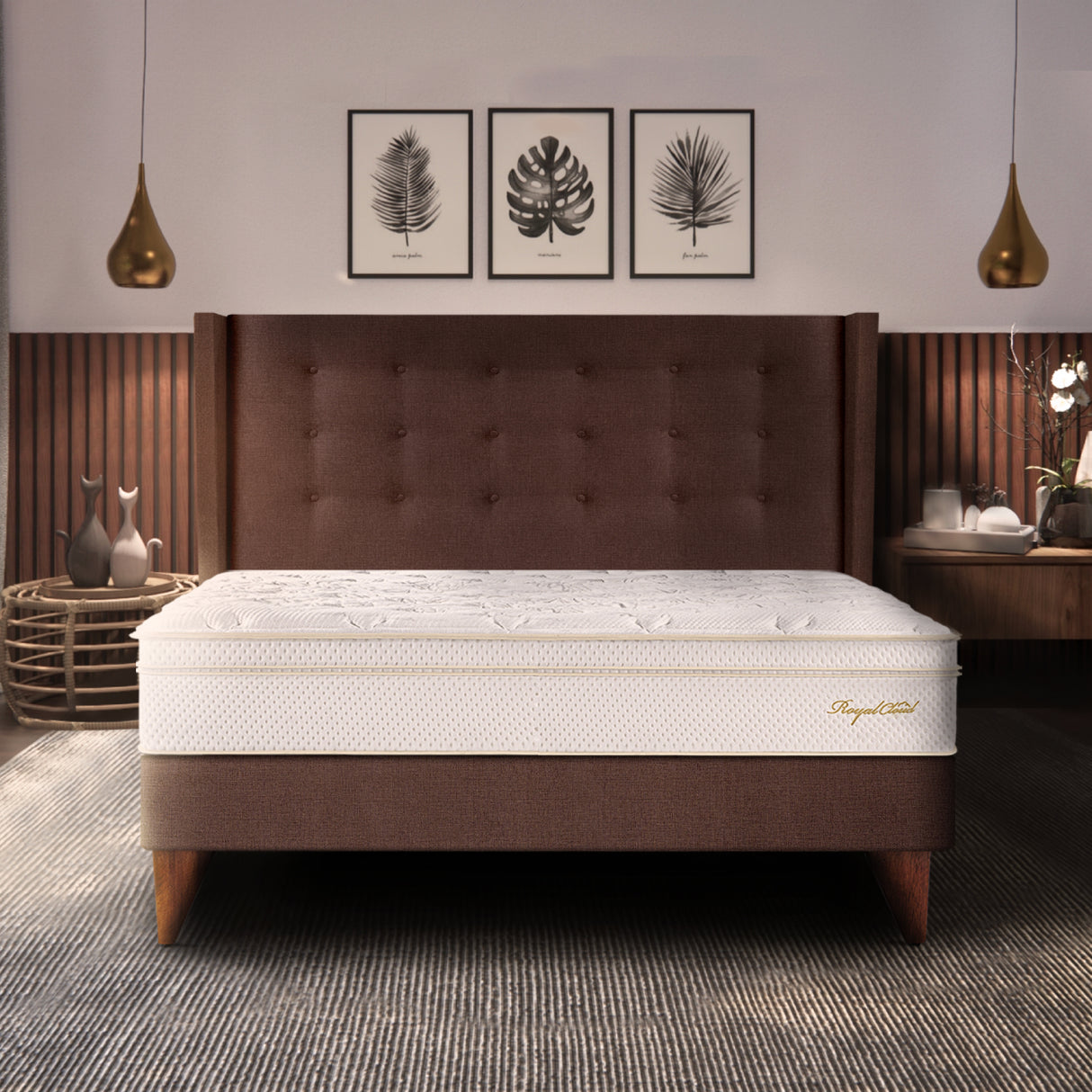 Colchón Royal Cloud Essenza Queen 1.60m