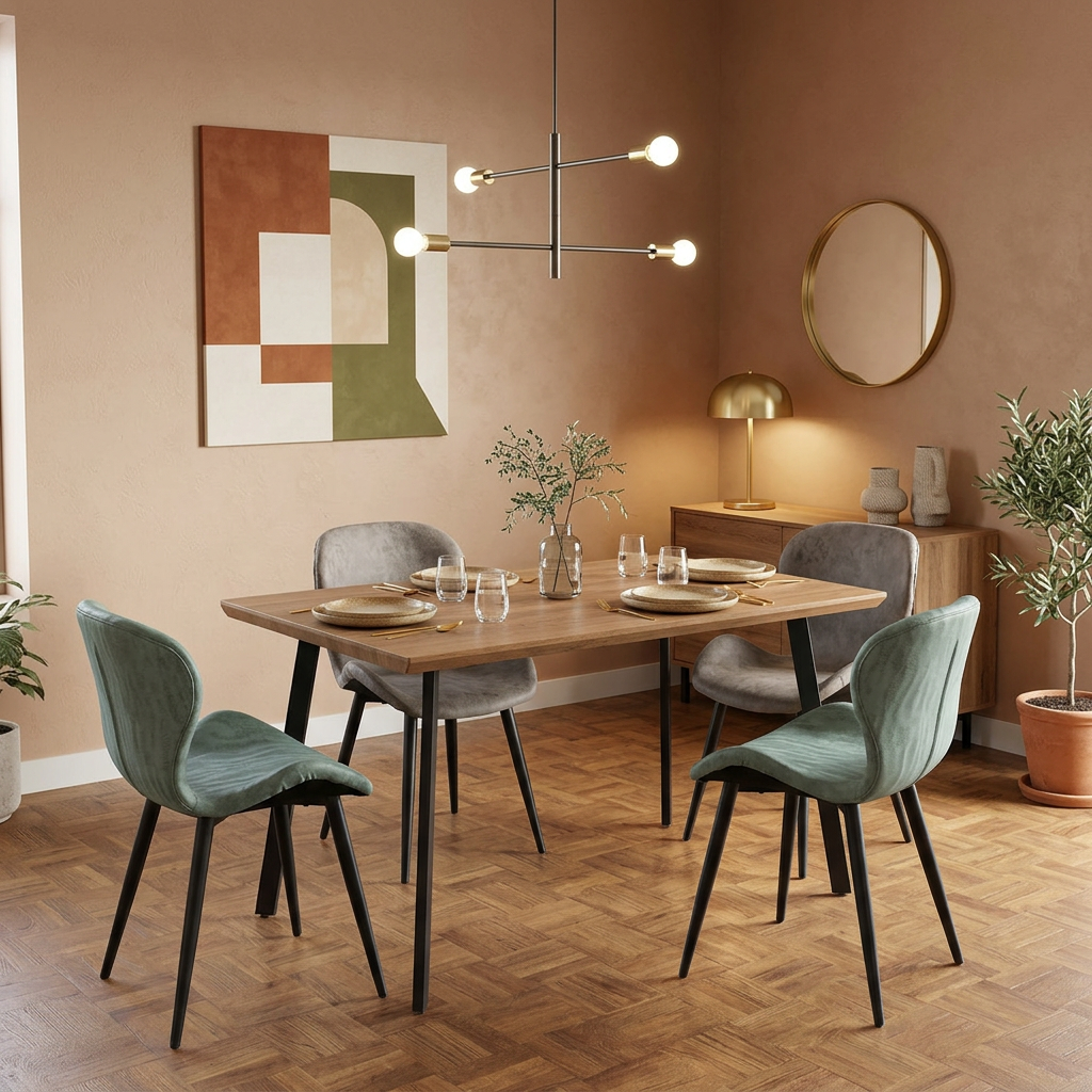 Combo Comedor Hadae 4P