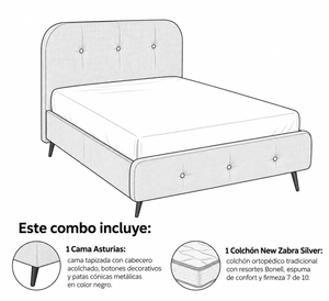 Combo Asturias Silver