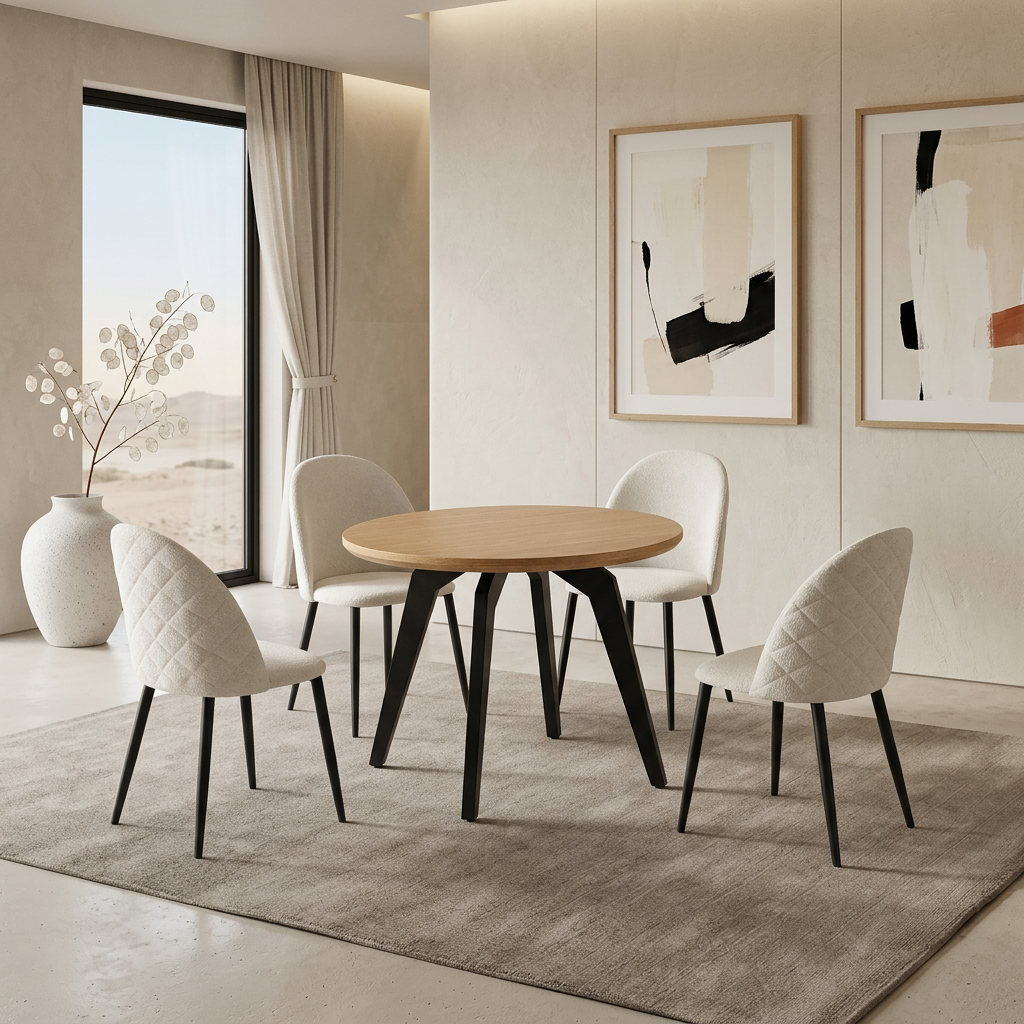 Comedor Akiva 4P Redondo
