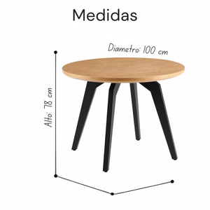 Comedor Akiva 4P Redondo