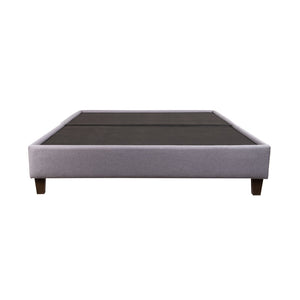 Base Cama Tapizada Gris - Fiotti