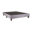 Base Cama Tapizada Gris - Fiotti