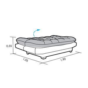 Sofá Cama Palermo 3P