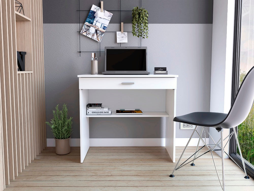 Escritorio 80 C, Blanco