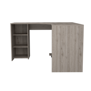 Escritorio baggio (1c) ceniza 76.5x130x1