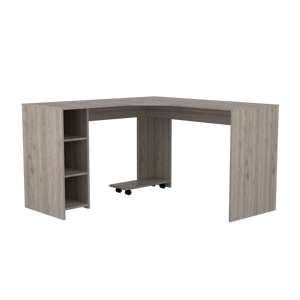 Escritorio baggio (1c) ceniza 76.5x130x1