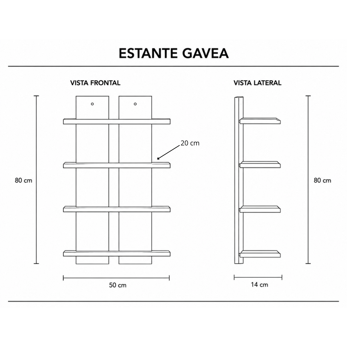 Estante Gavea