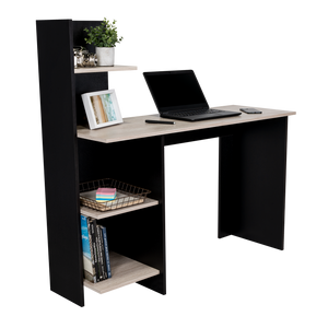 Escritorio office 120 wengue + Ceniza