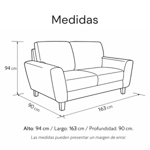 Sofá Evora 2 Puestos