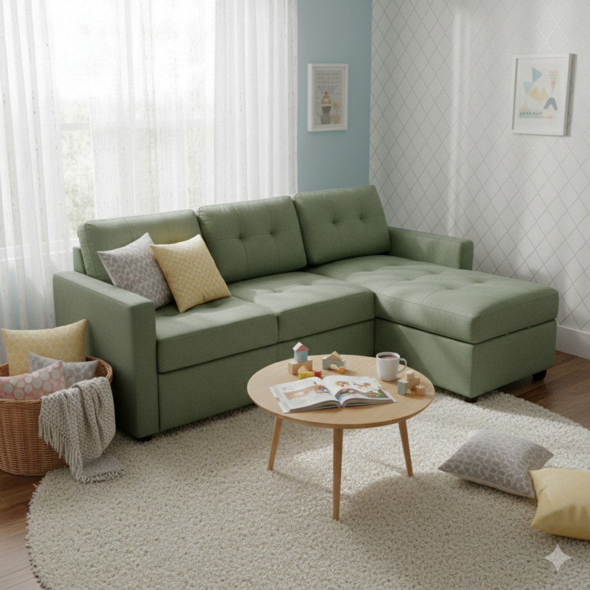 Sofá Cama En L Toledo Izquierdo