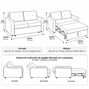 Sofá Cama Morelia