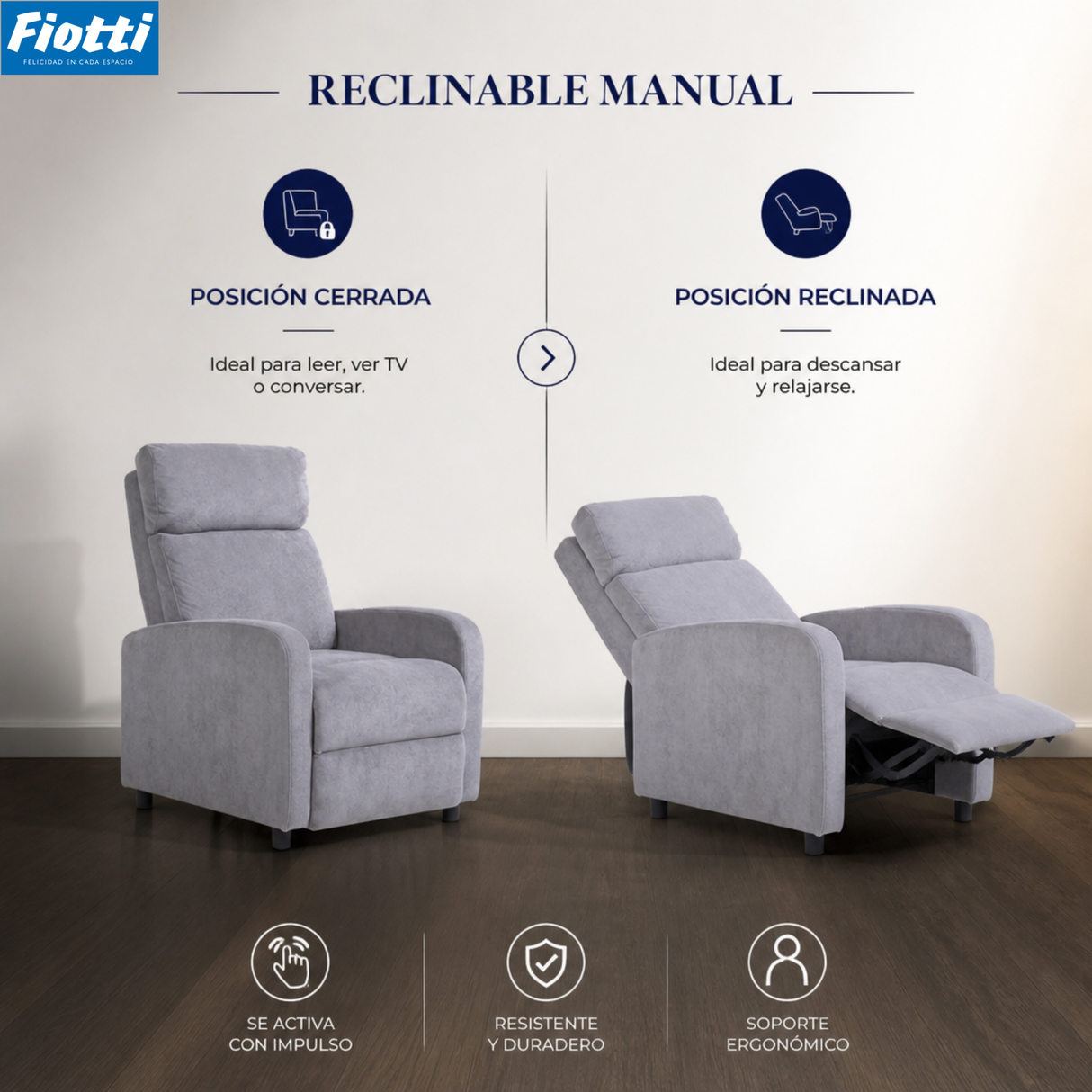 Silla Reclinable Junko (IMP)