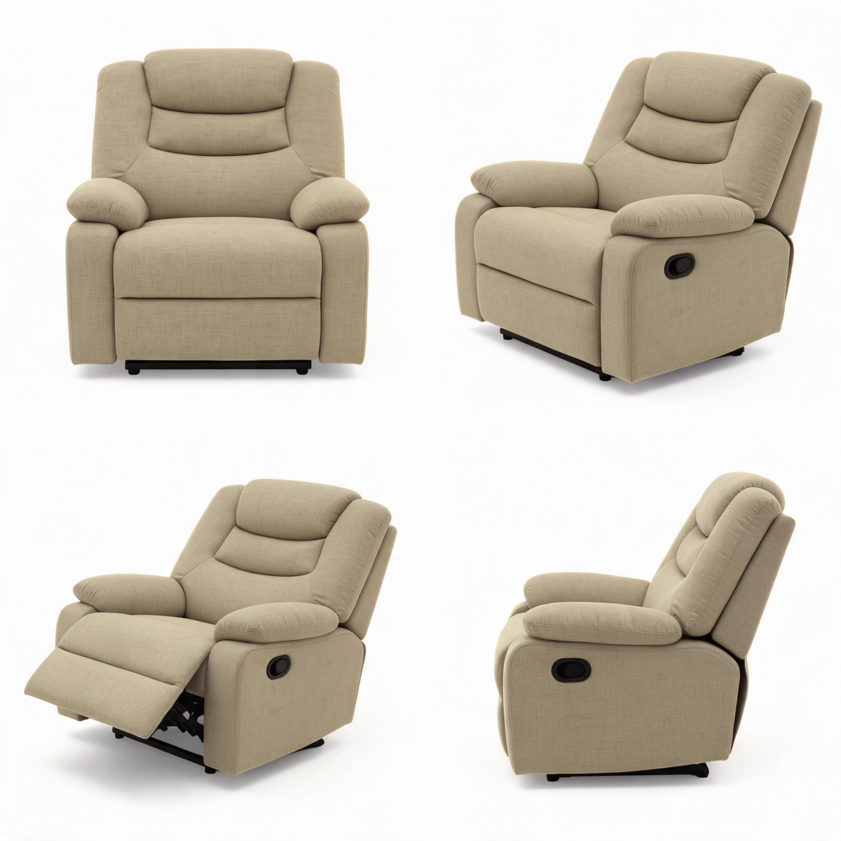 Sofá Reclino Kalerin Premium 1P