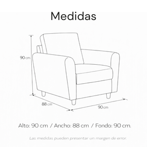 Sofá Tamesis 1 Puesto