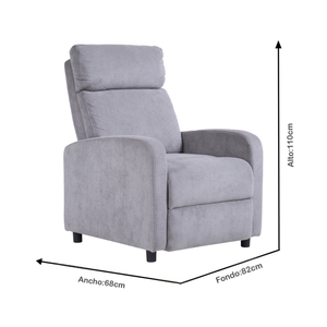 Silla Reclinable Junko 1 Puesto | Café