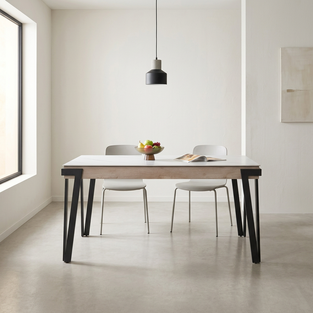 Mesa Comedor Baaco Piedra Gris
