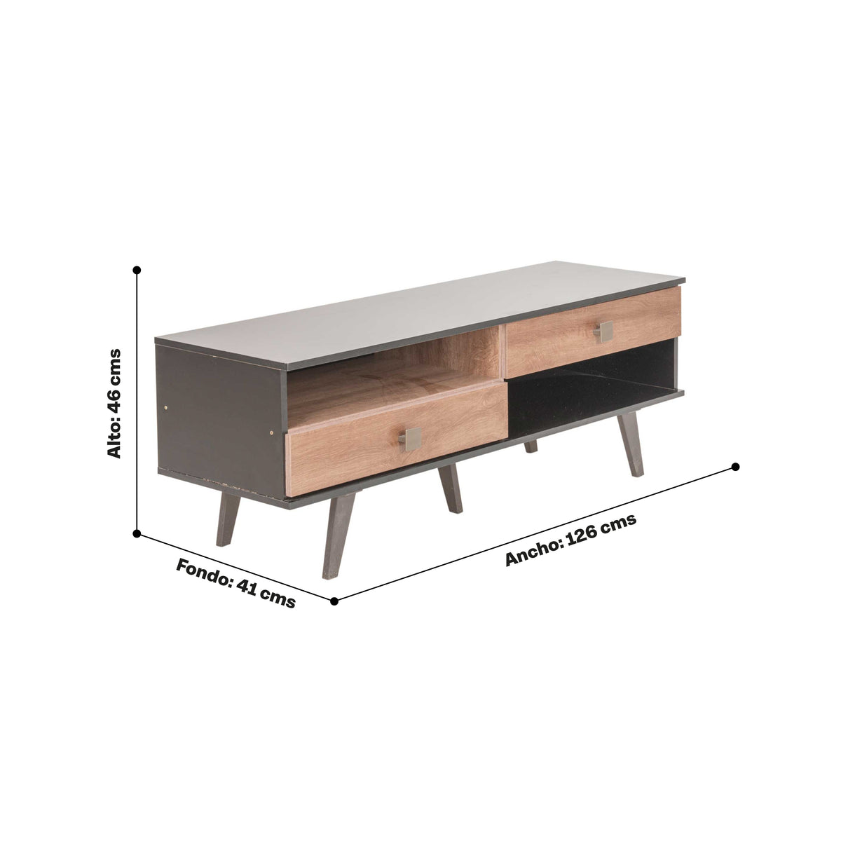 Combo Trudy - Reclinable 2P + Mesa de TV