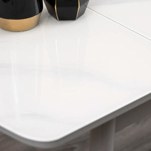 Mesa Comedor Extensible Shaire Blanca