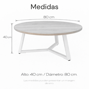 Mesa De Centro Secomia