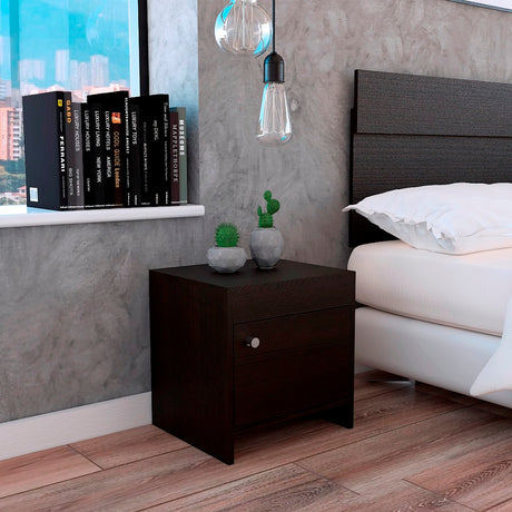 Mesa de Noche Colore Wengue