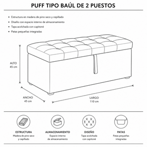 Puff Cajón Obi