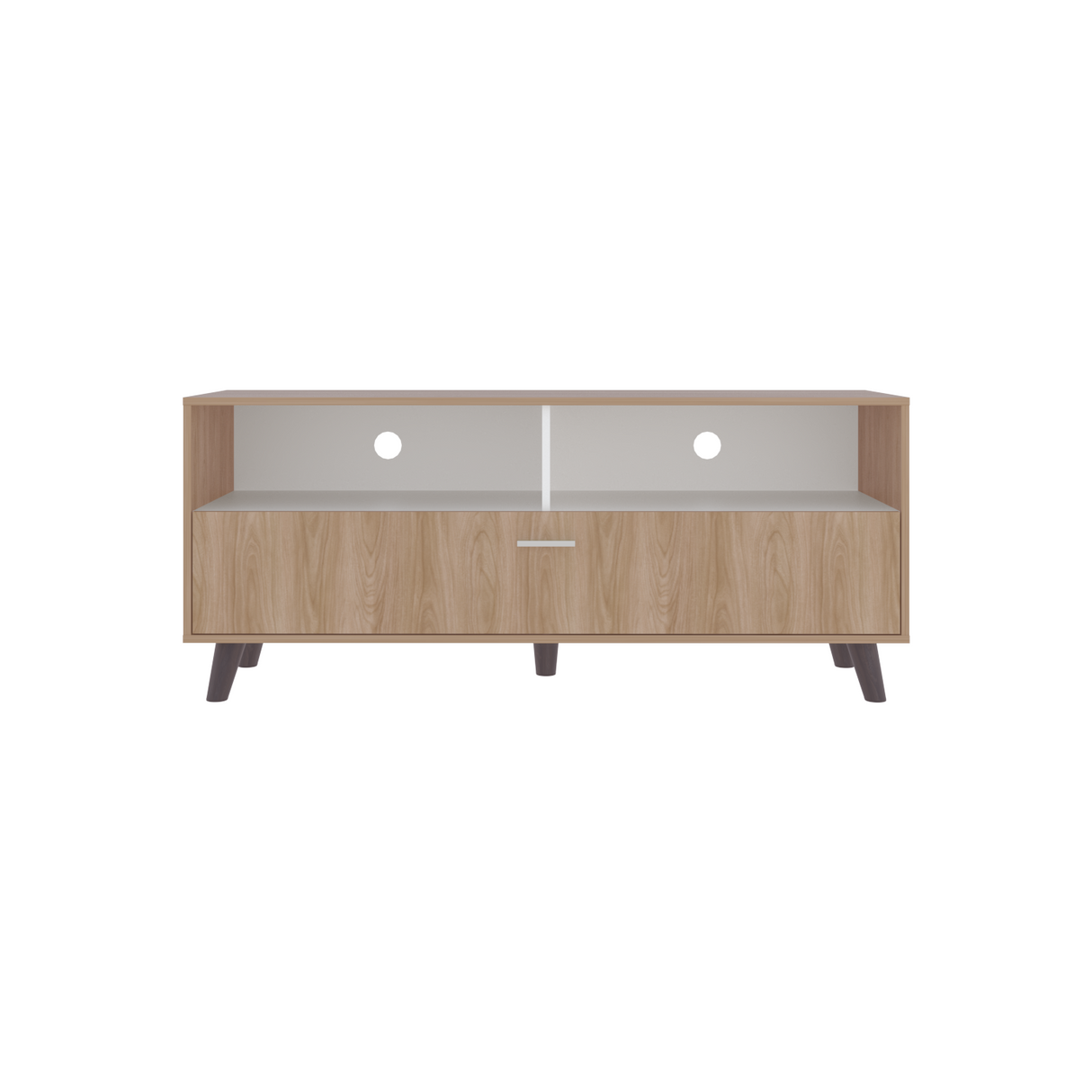 Rack tv patrick (1c) fresno europeo+blanco