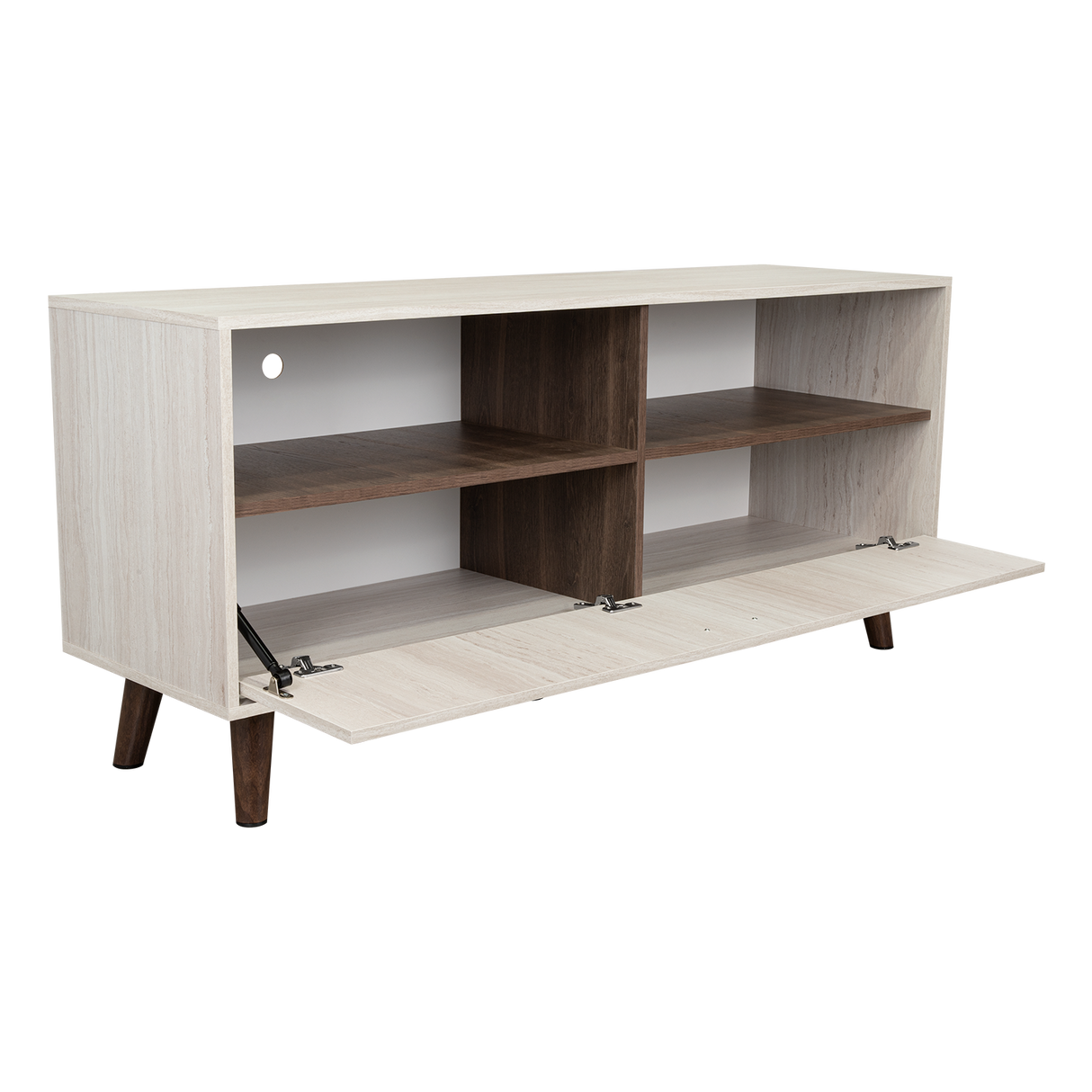 Rack TV Patrick 59x139x40 RTA Tivoli + Milan