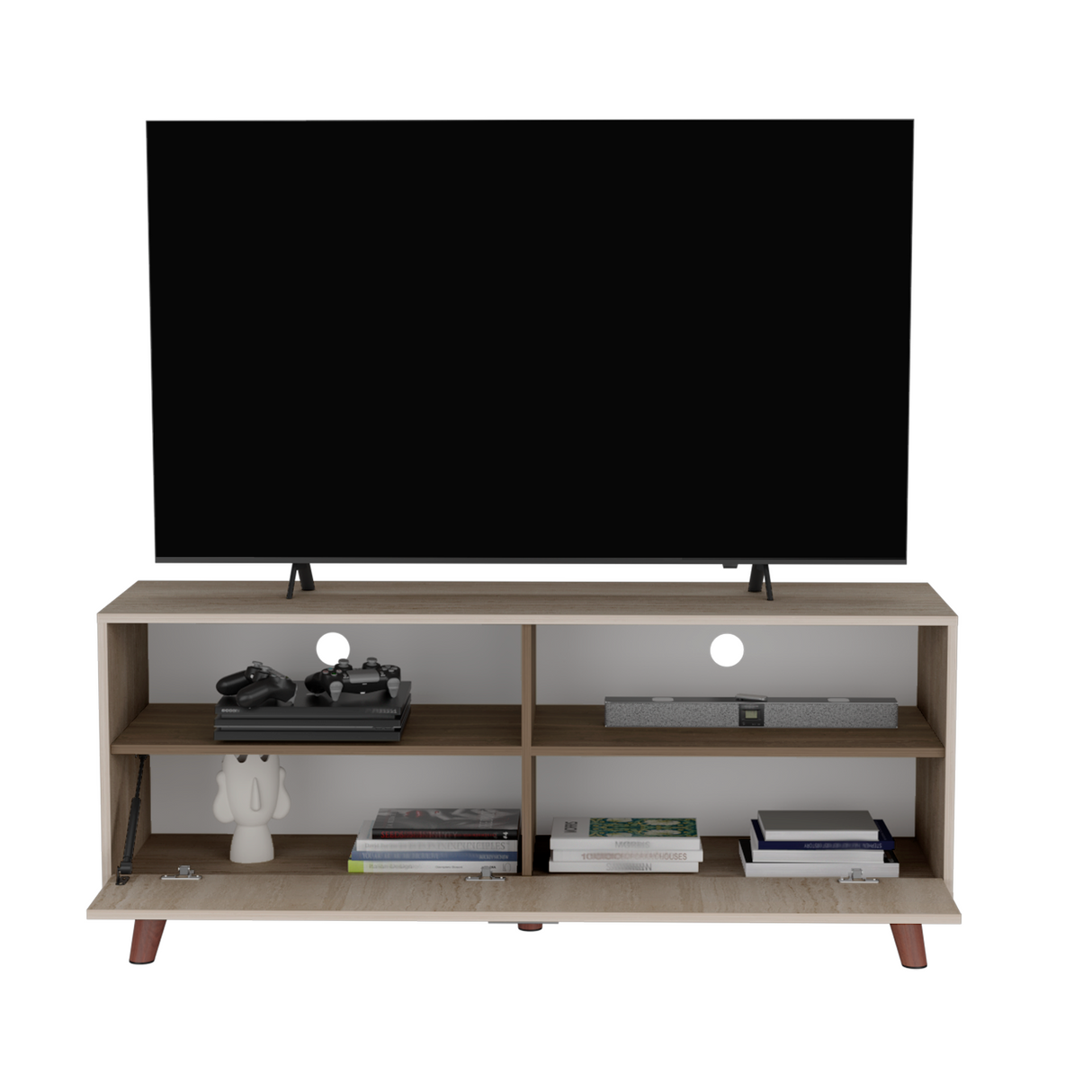 Rack TV Patrick 59x139x40 RTA Tivoli + Milan