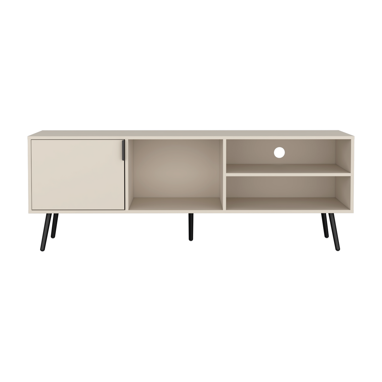 Rack para tv 65" vulcan (1c) capri 58x160x40