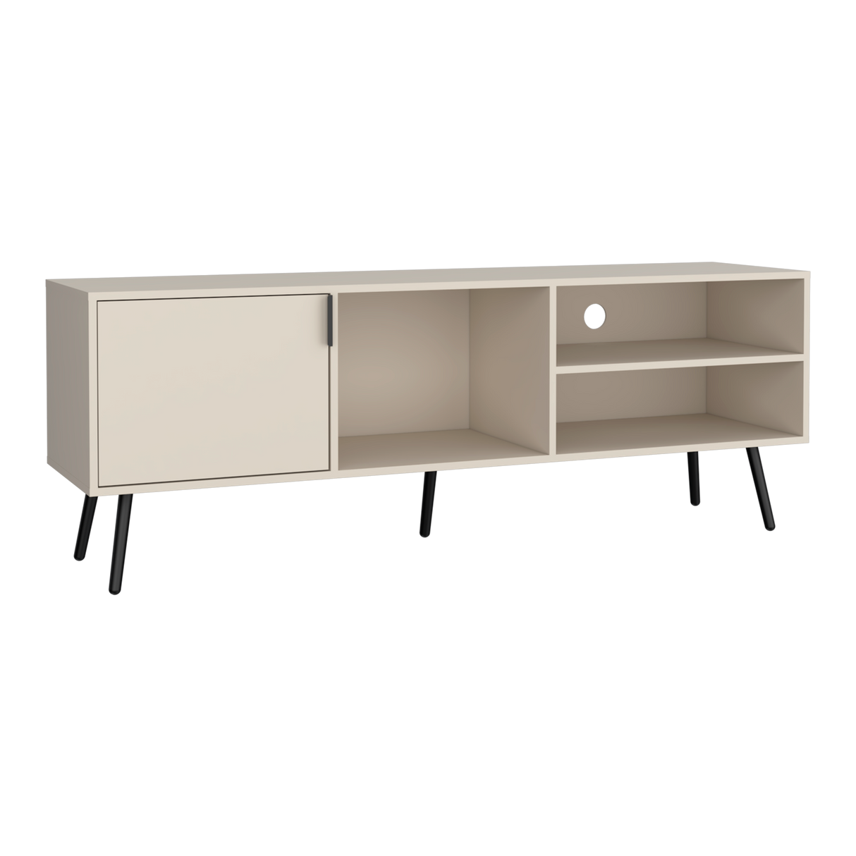Rack para tv 65" vulcan (1c) capri 58x160x40