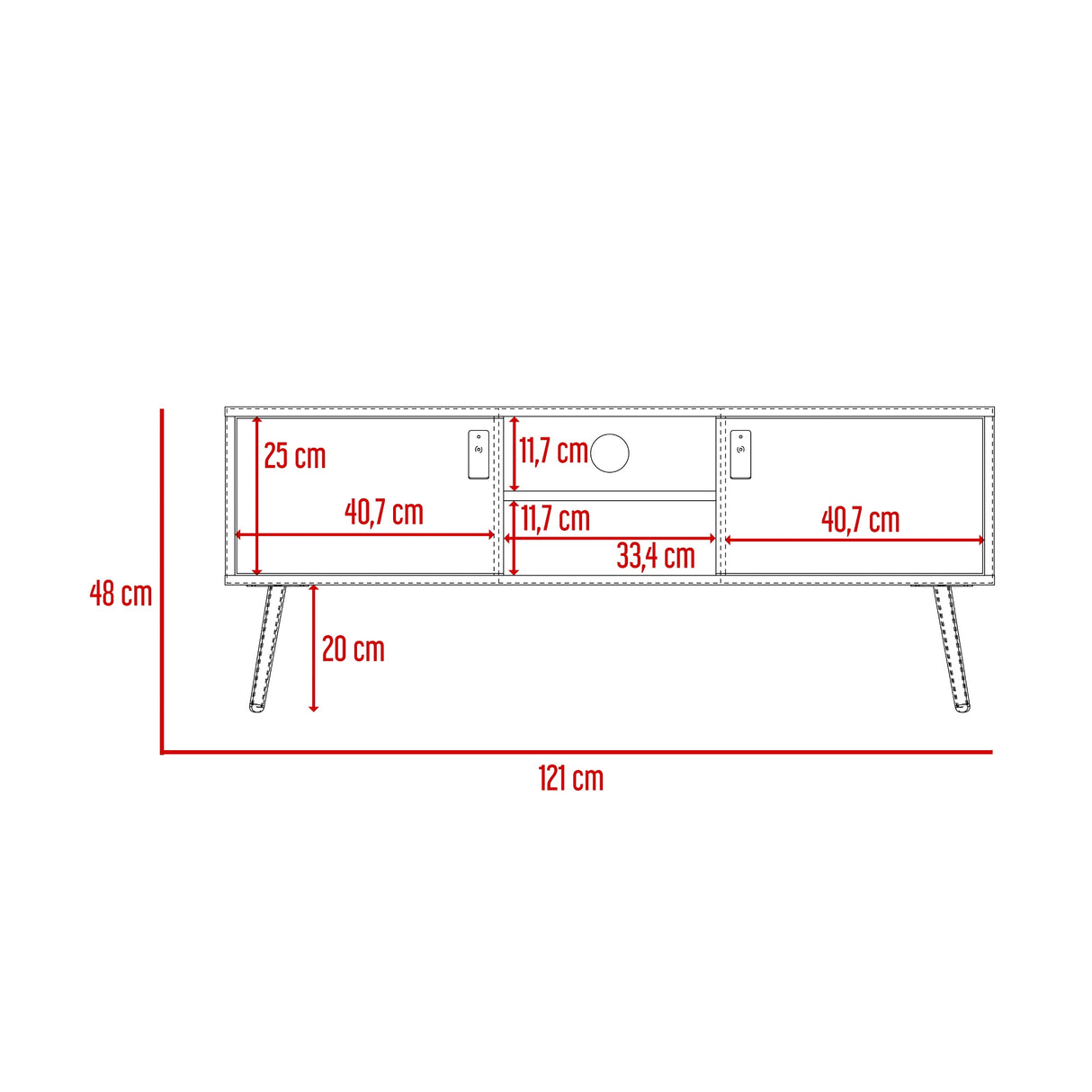 Rack para TV 50''