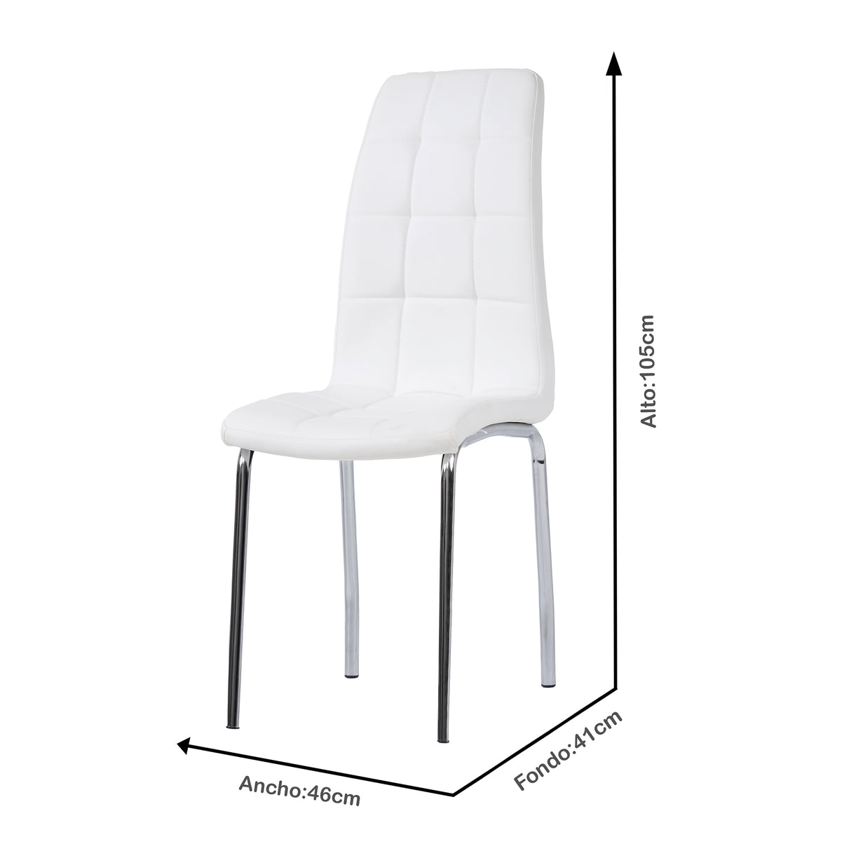 Silla De Comedor Jaim Blanco