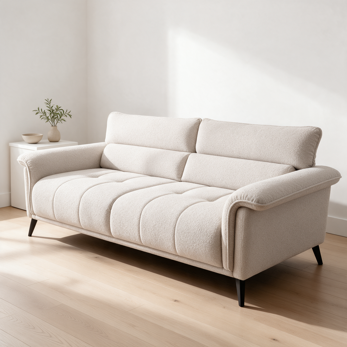 Sofá Xaden 3P Gris