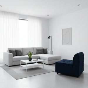 Sofá Auxiliar Xabel Azul