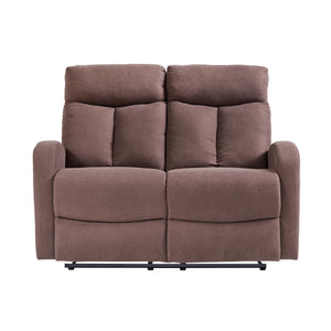 Combo Trudy - Reclinable 2P Café + Mesa de TV