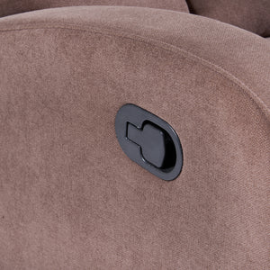 Combo Trudy - Reclinable 3P Café + Mesa de TV